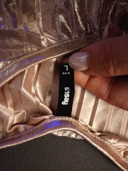 Błyszcząca bluzka sinsay