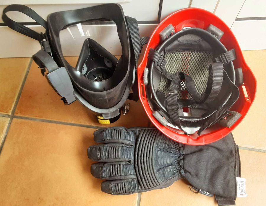 Capacete Bombeiros MSA Pouco Uso - 65€
