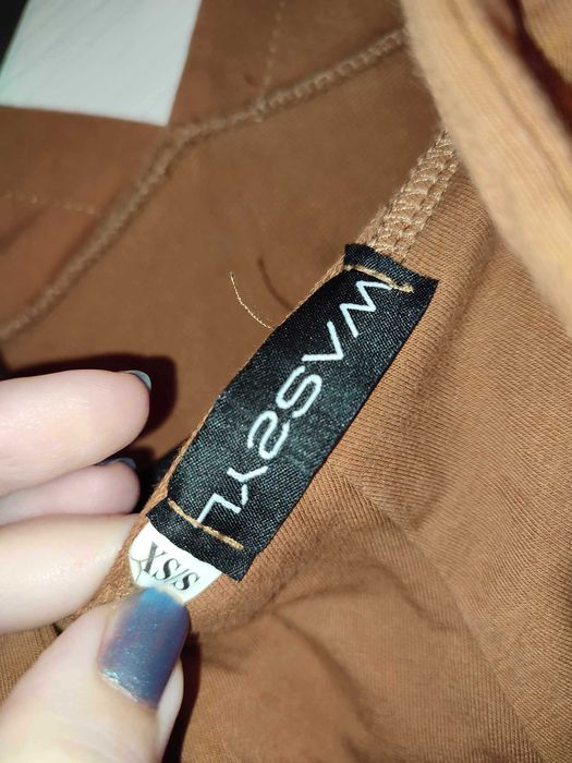 Bluza z kapturem damska krótka XS/S