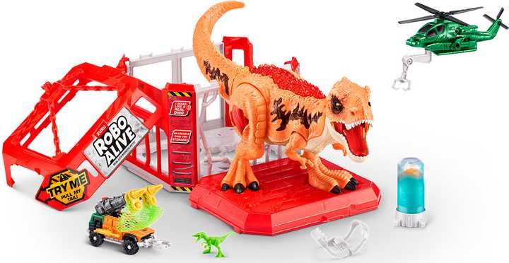 Інтерактивний ігровий набір Robo Alive Втеча динозавра