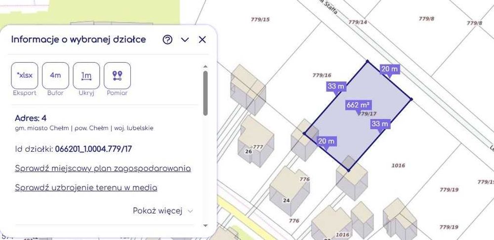 Działka budowlana