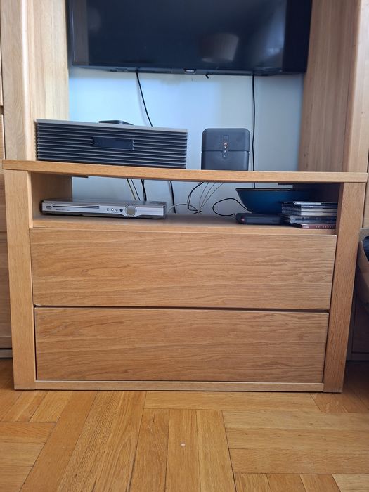 Szafka dębowa Rtv