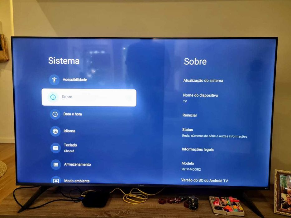 TV 65” Xiaomi 4K QLED – Como Nova