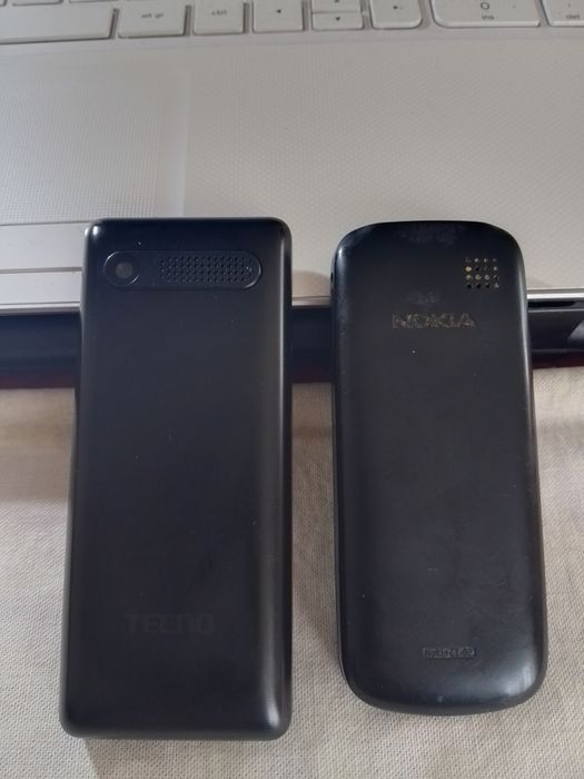 Телефоны мобильные кнопочные: NokiaRM-643.TecnoT-301.цена за лот 2 шт.