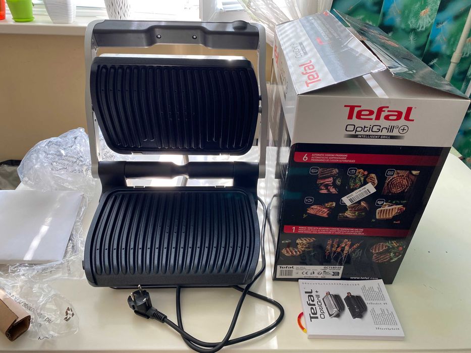 Гриль TEFAL OptiGrill+ GC718D10