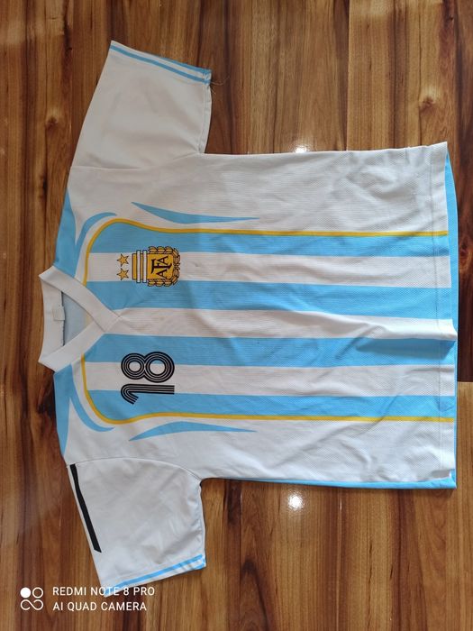 MESSI Argentyna Koszulka piłkarska męska rozm.XL. OKAZJA!!!