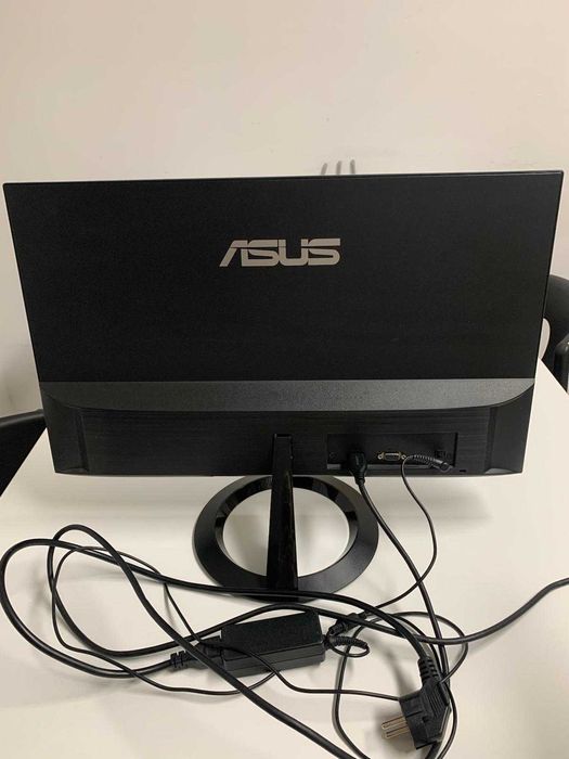 Monitor ASUS com HDMI e VGA — com base e alimentação