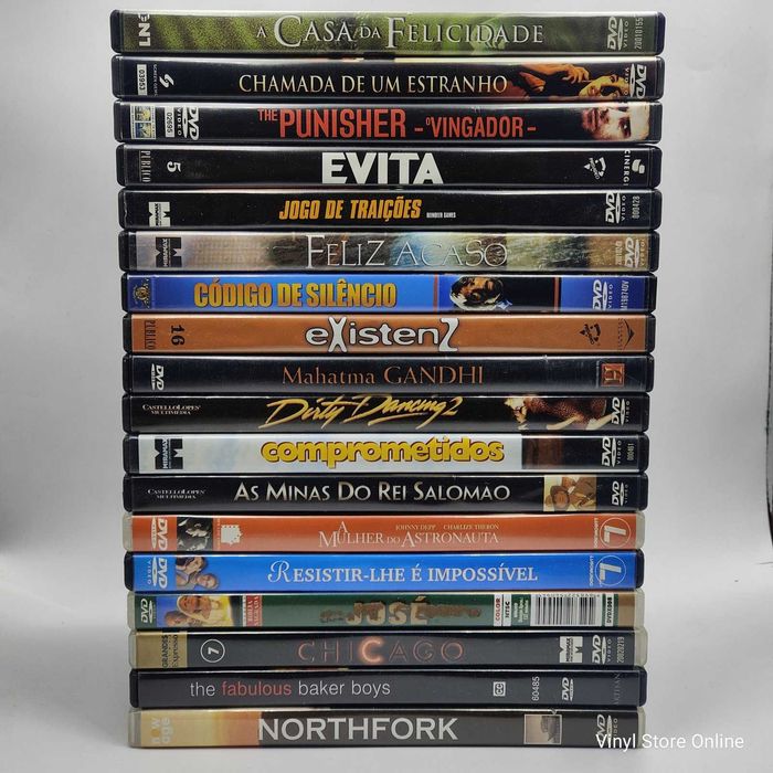 DVD 11/3 - Lote de 18 DVD's Diversos