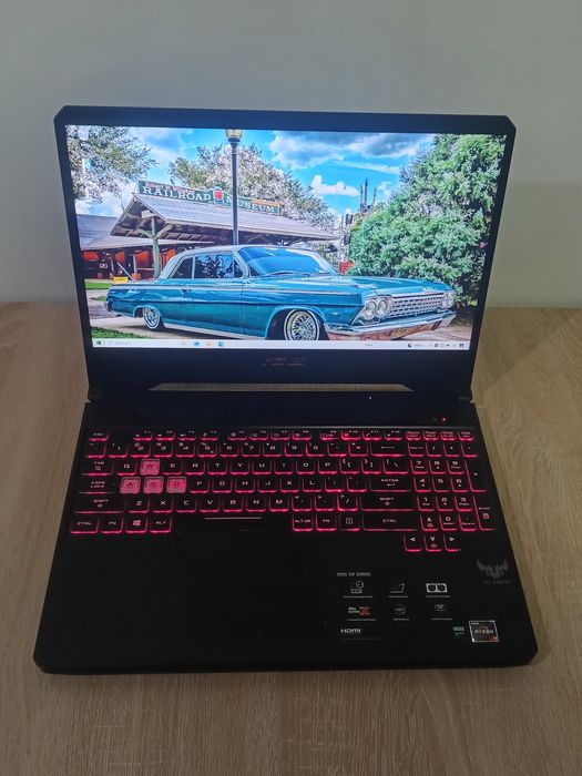 Asus Tuf Gaming. Super stan. Ryzen 7. Dwa dyski