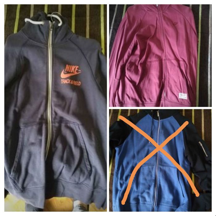 Casacos camisolas tshirts e calçoes nike adidas puma