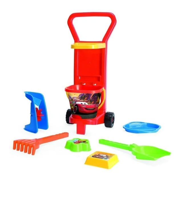 Wózek z kompletem letnim Auta Disney