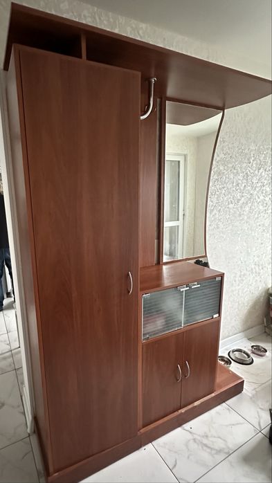 Прихожая «Испания-2», шкаф в прихожую с зеркалом