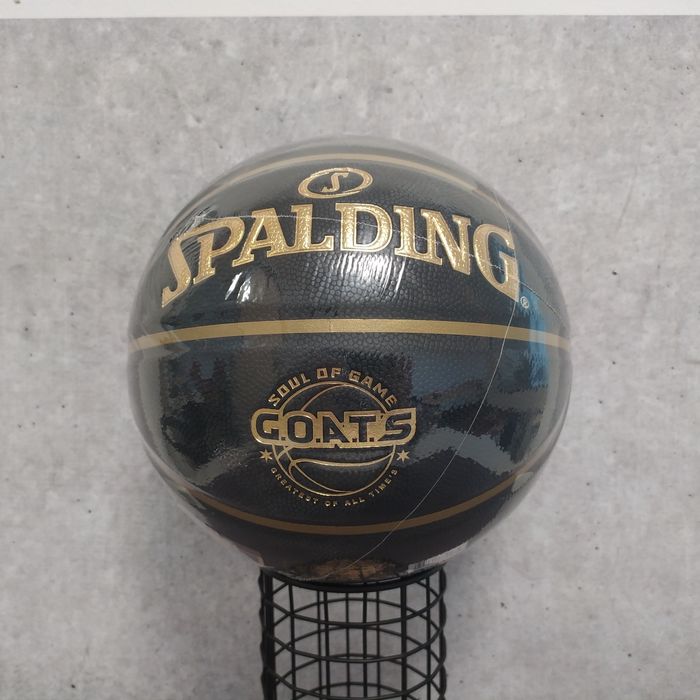 Професійний Баскетбольний М'яч SPALDING G.O.A.T.S №7 PU — Чорний