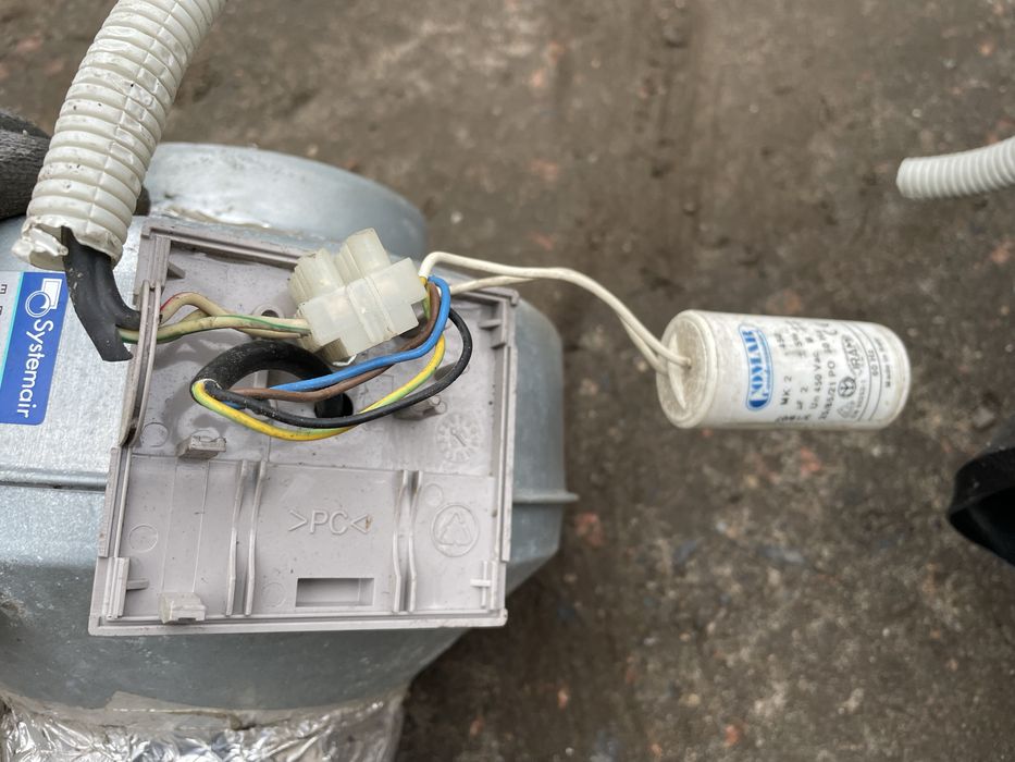 Вентілятор канальний 125 + обратний клапан 3200