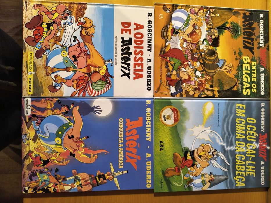 12 livros de Astérix