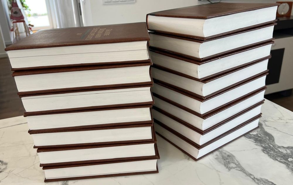 Coleção COMPLETA "Grande Dicionário Enciclopédico" (Clube Internacional do Livro).