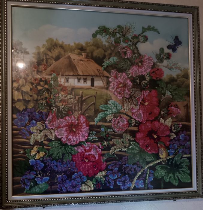 Картина вишита бісером