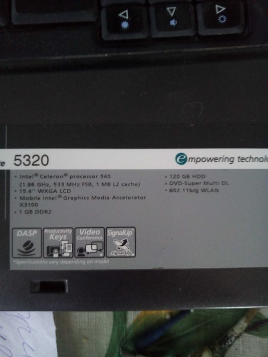 Acer TravelMate 5320
