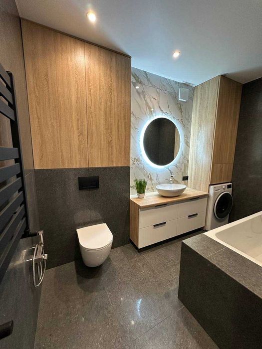 Стильна квартира на Зарічанській, дизайнерський ремонт.