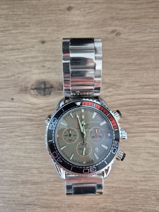 Męski zegarek na bransolecie