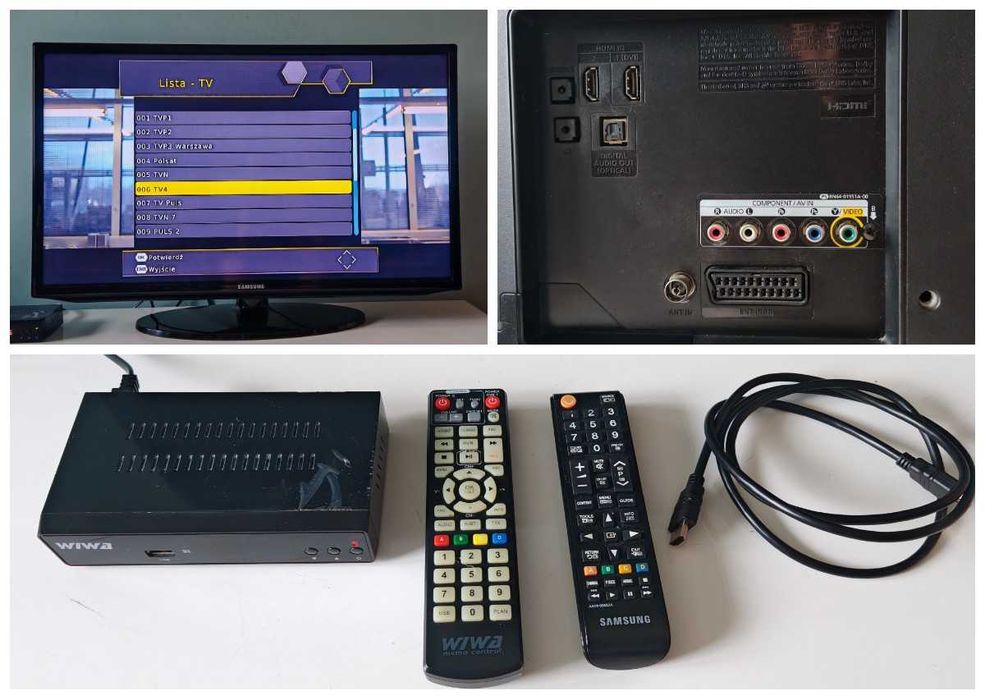 Telewizor LED Samsung 32 cale Full HD 1920 x 1080 + tuner DVB-T2