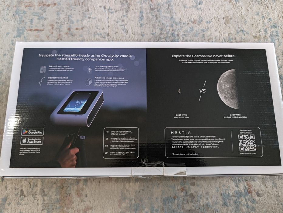 Vaonis Hestia - Pack Ultimate - Telescópio para Smartphone
