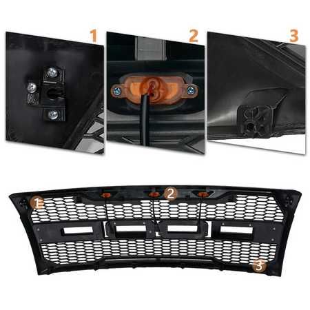 Ford F150 09- grill atrapa wzor raptor
