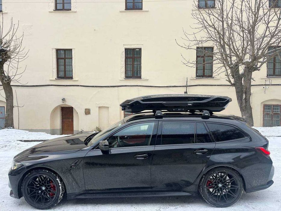 Бокс  Thule Motion Force 3 M L XL XXL LOW  Black Titan на дах авто