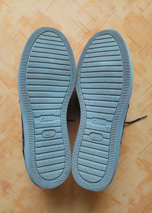 (29,5см) Кожаные туфли, мокасины Clarks.