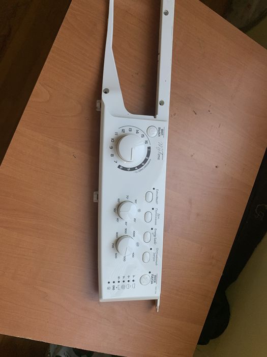 Пластик з панелі управління пральною машинкою + порошкоприймач