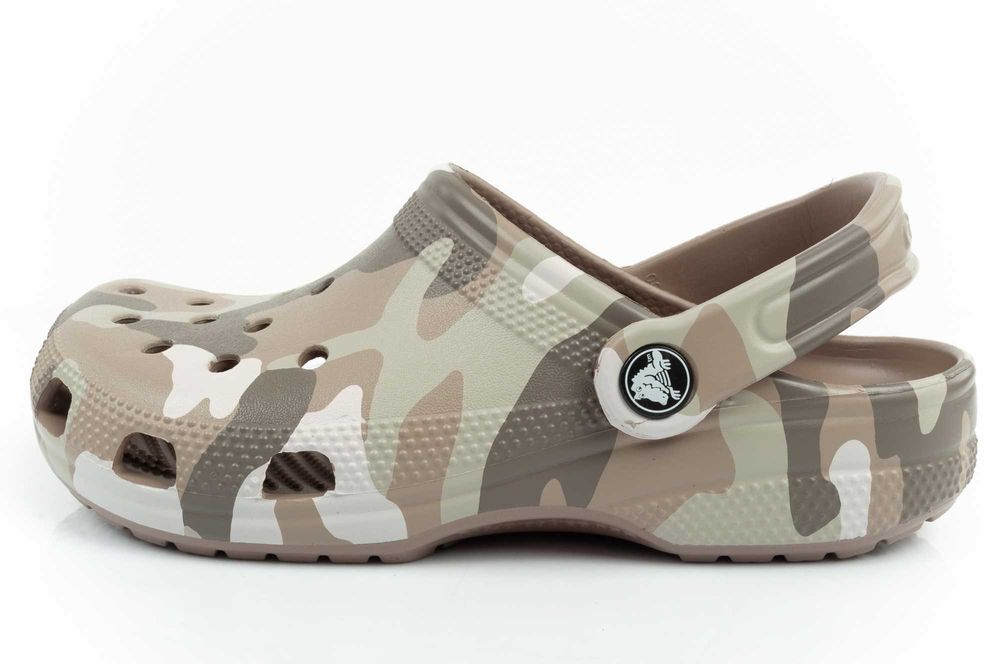 Buty klapki sandały chodaki Crocs Classic Printed Camo Clog r. 36-49