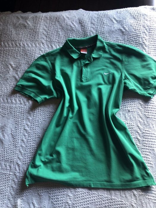 Nike zielone polo