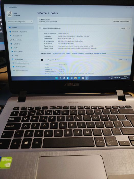 ASUS Vivobook X-407UB