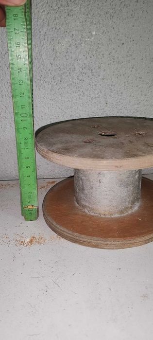 2 Bobines Pequenas Madeira DIY