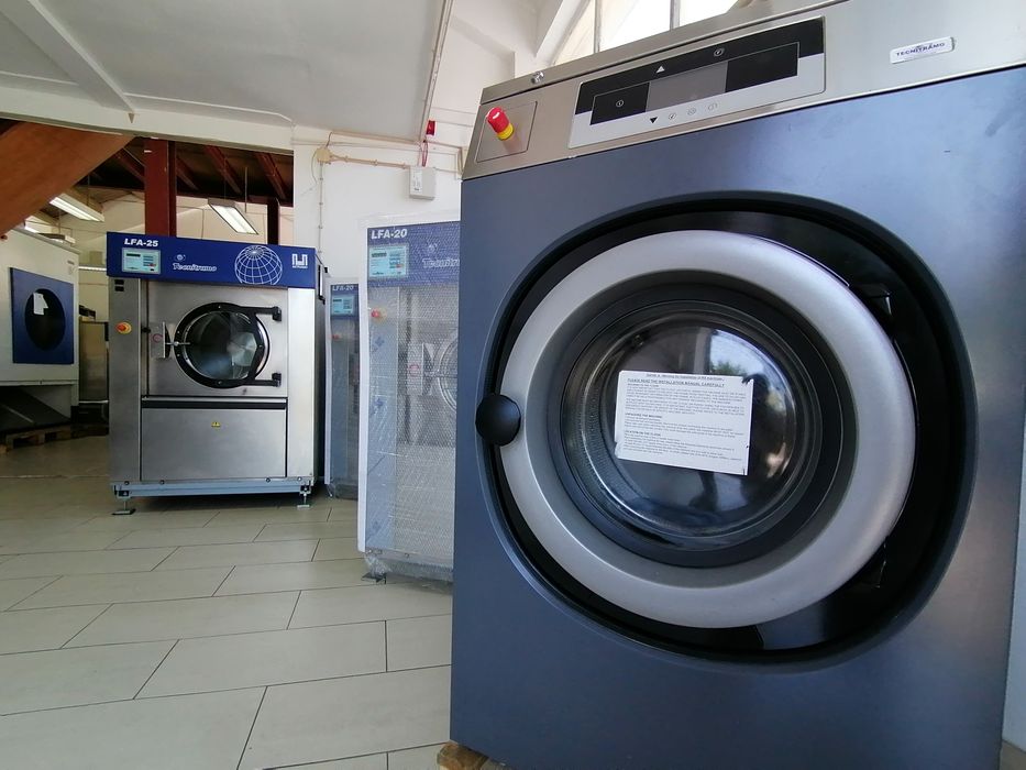 Self-service alugo equipamento para lavandaria