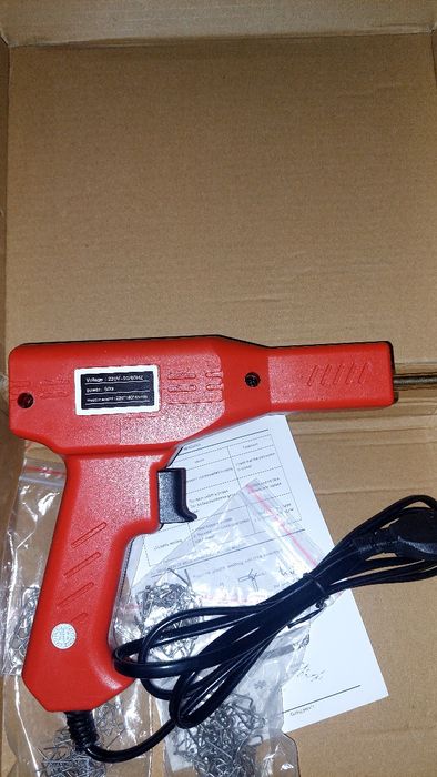 Паяльник пластика, горячий степлер