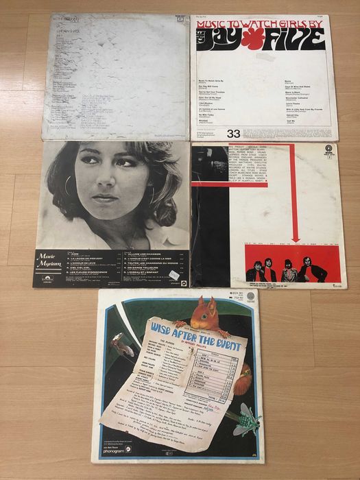 LOTES DE 5 DISCOS VINIL – 12€ por lote - Parte 3