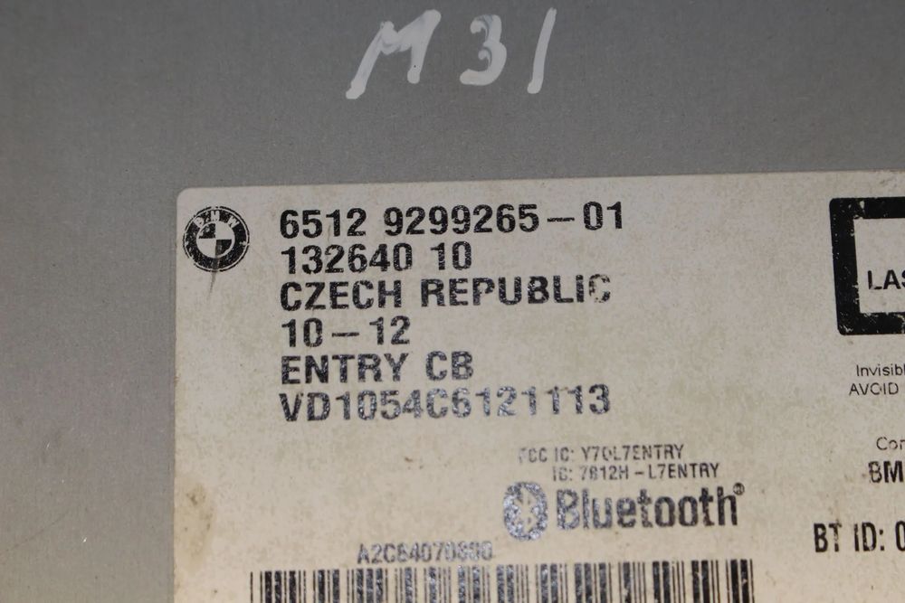 Rádio / auto-rádio BMW 1 (F20)