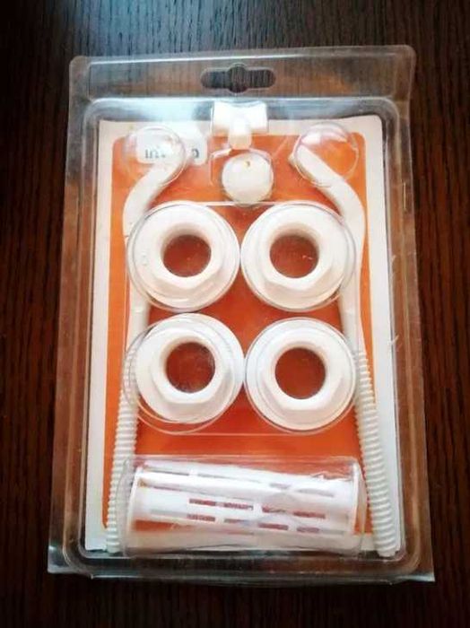 Akcesoria do grzejnika aluminiowego z hakami - nowe, w opakowaniu