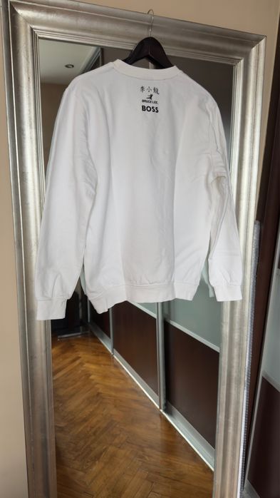 Bluza męska biała Bruce Lee Boss / rozm. L