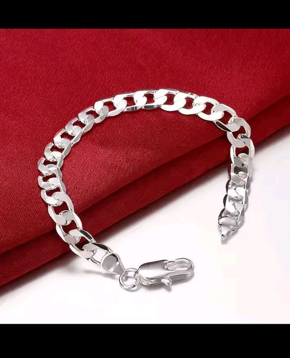 Bransoletka srebrna 925