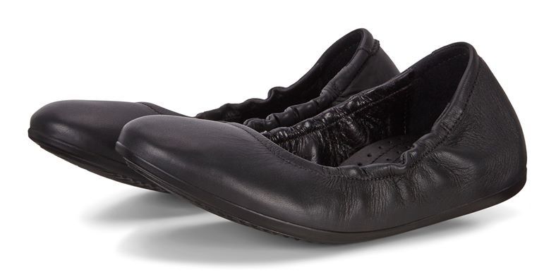 Дешево ECCO балетки кожа