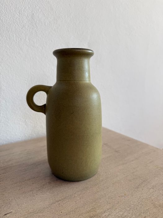 Jarra Vintage em Grés Verde com Asa