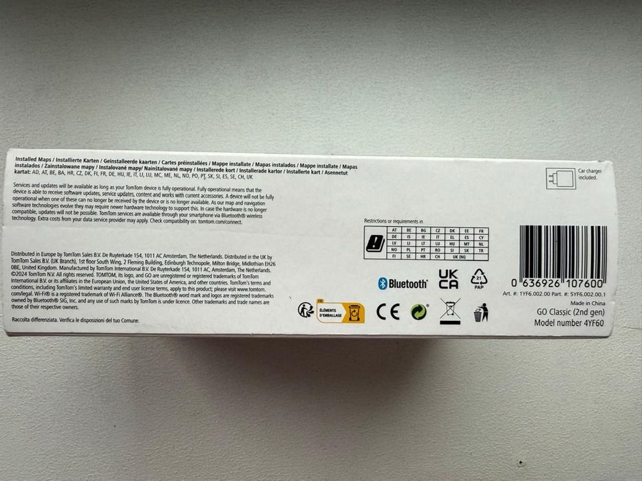GPS-навігатор автомобільний TomTom GO Classic 6" Wi-Fi