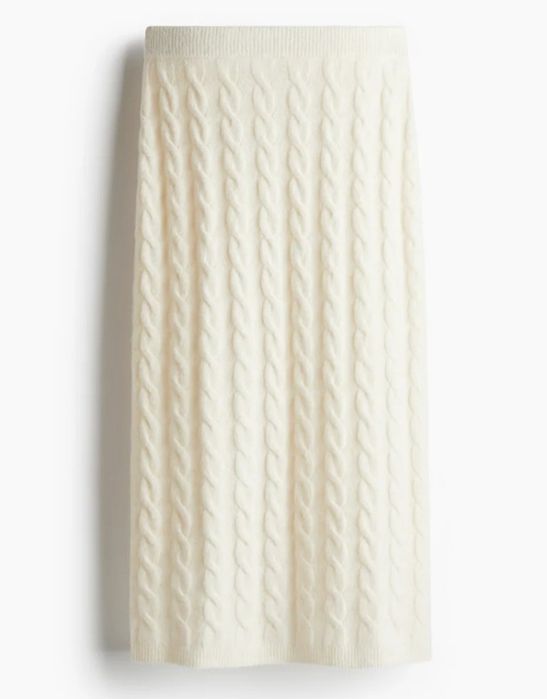 Спідниця H&M Cable‑knit, розмір XS