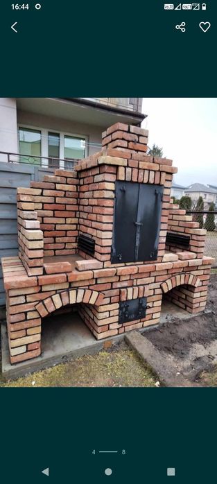 Grill wędzarnia piec chlebowy