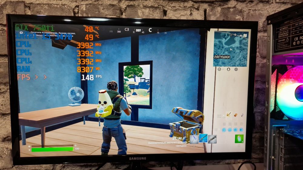 Игровой компьютер gtx750ti Cs2 Dota2 GtaV WoT