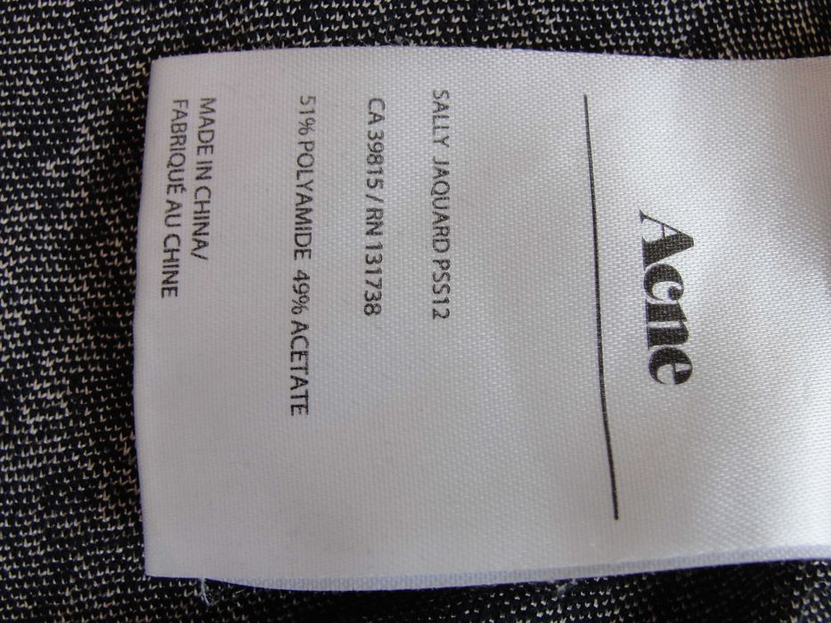 Acne damski kardigan rękaw 3\4