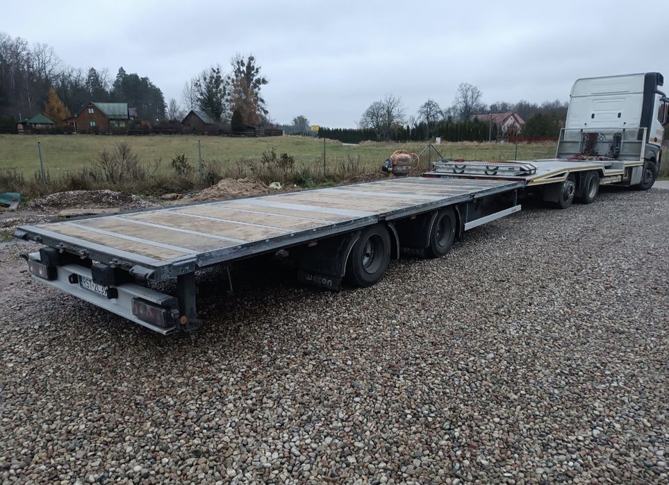 Przyczepa 2017r laweta platforma do przewozu maszyn koparek ciągników