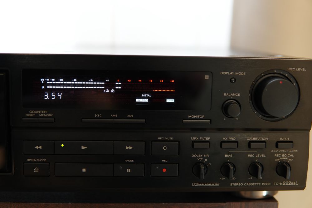 Sony TC-K222ESL евро аналог TC-K870ES